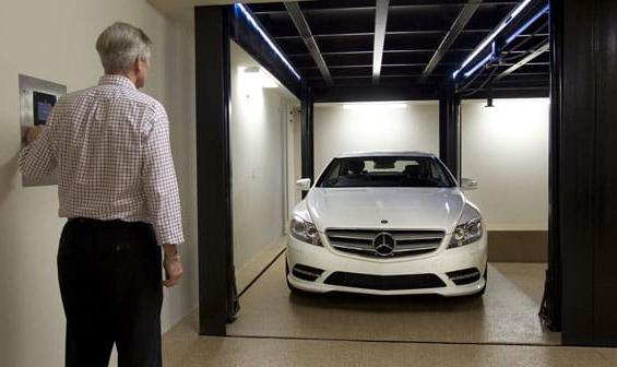 dual car garage lift elevator